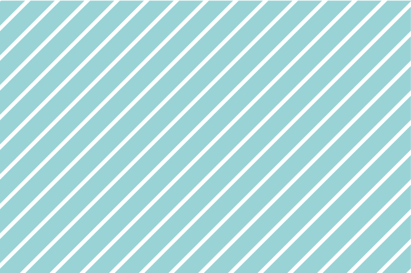 Striped table setting placemat - TenStickers