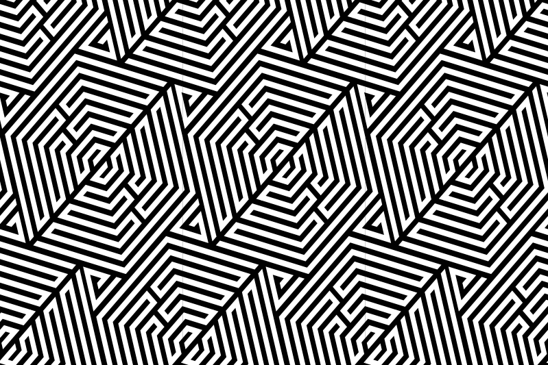 For restaurant black and white placemats - TenStickers