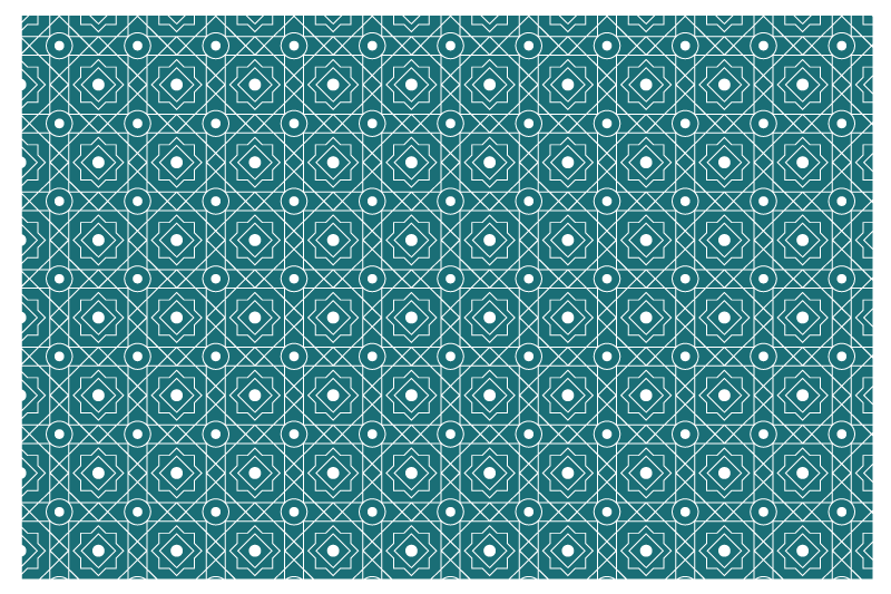 Geometric texture finish placemat - TenStickers