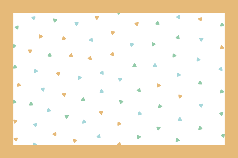 Personalizable placemat sleek triangle design - TenStickers