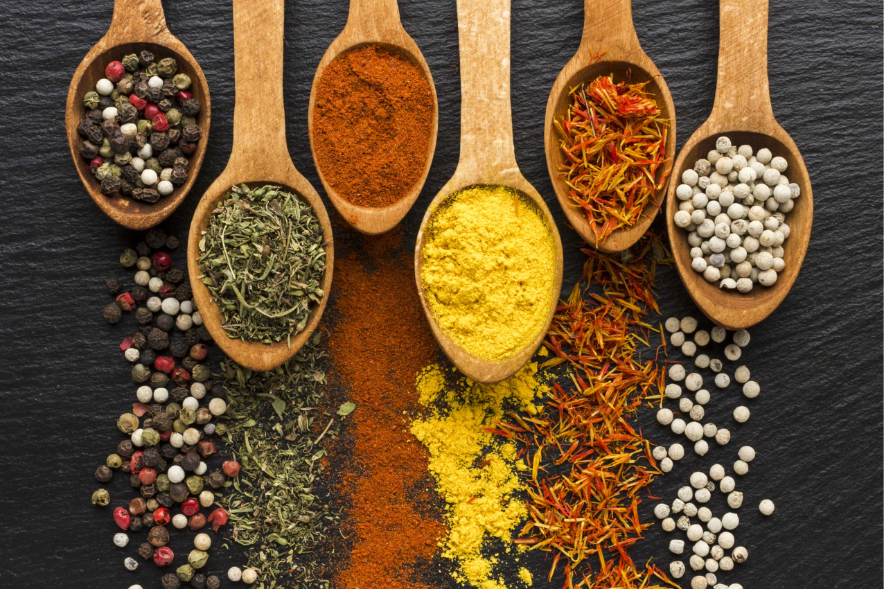 Original placemat waffle and spices design - TenStickers