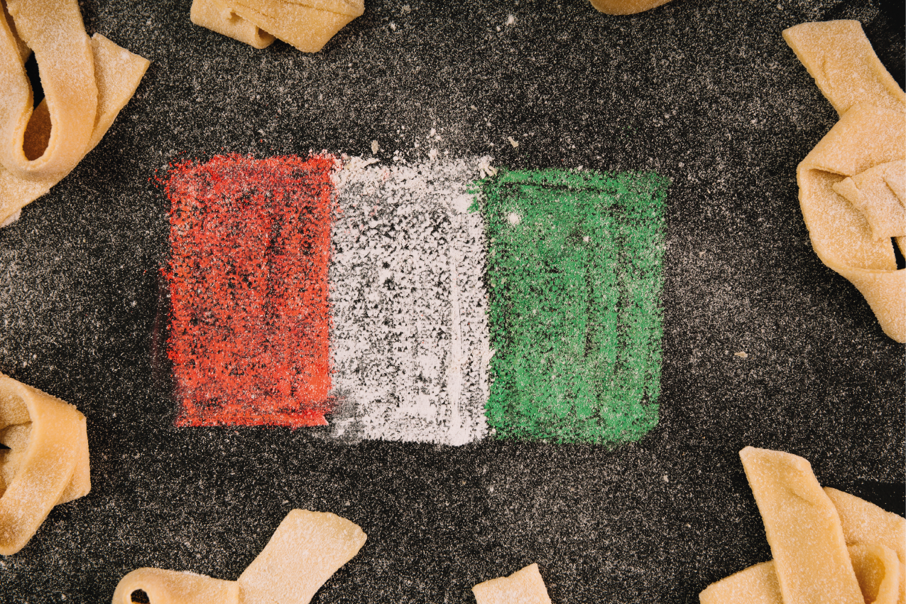 Italian flag  Vinyl placemats - TenStickers
