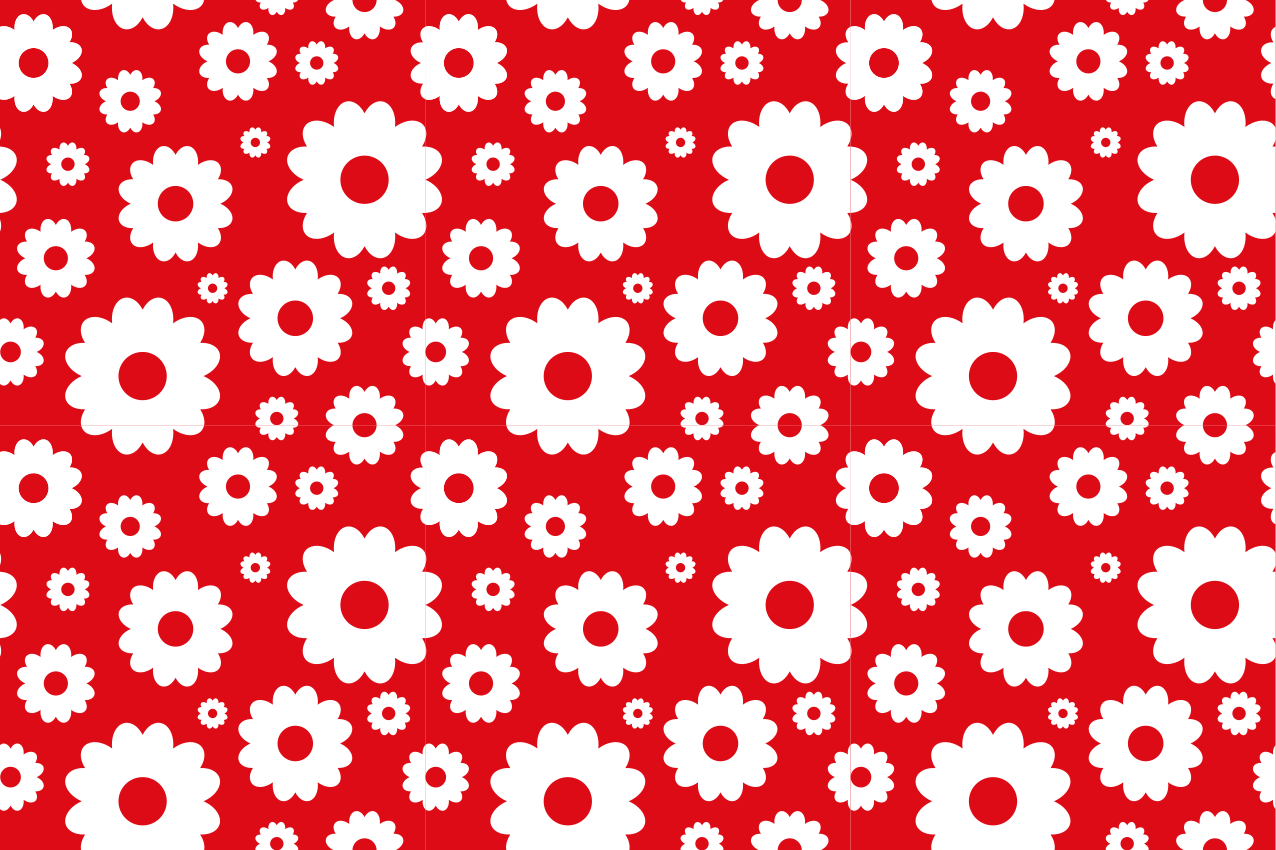 Original placemat botanical print design - TenStickers