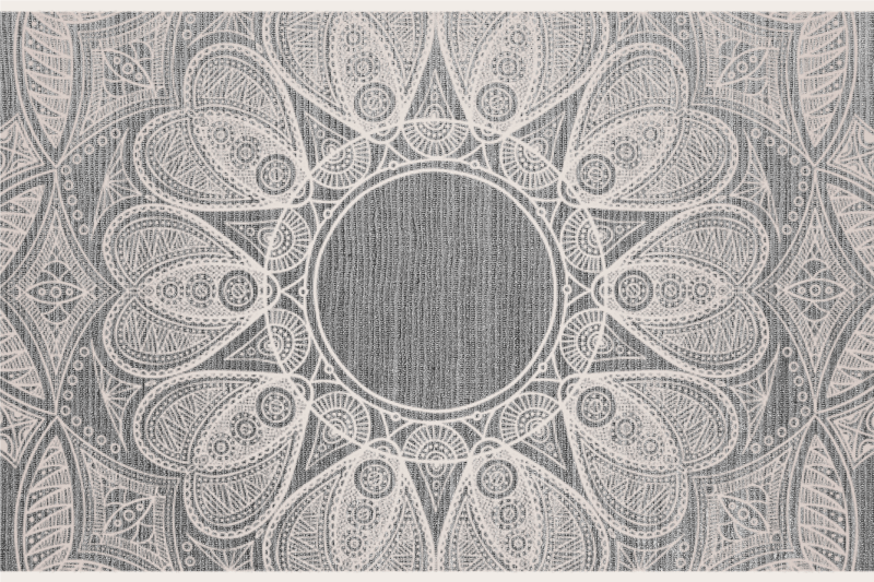 Mandala patterns placemat - TenStickers