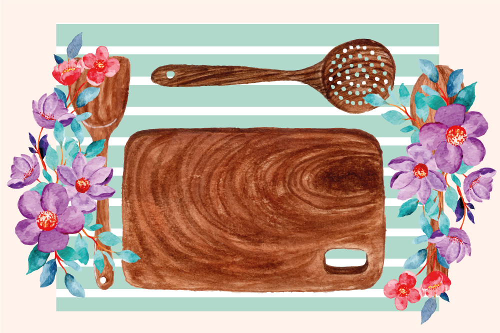 Original placemat elegant dining display - TenStickers