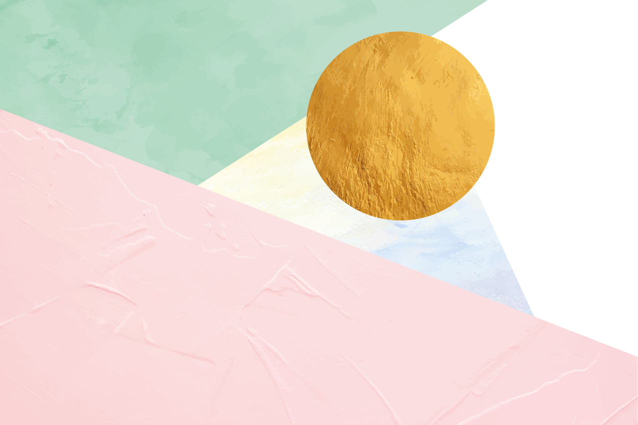 Modern placemat with textured geometric patterns - TenStickers