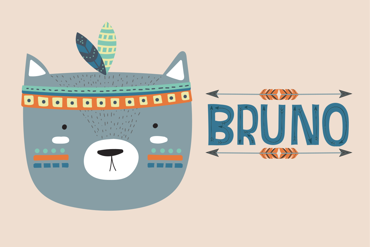 Children placemat with adorable animal designs - TenStickers