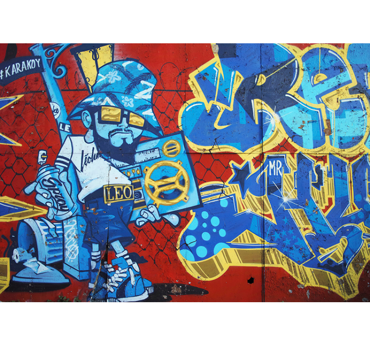 Cool grafitti Urban Art Wall Mural - TenStickers