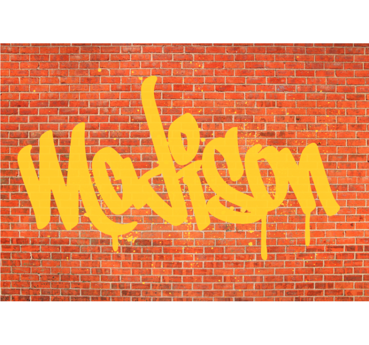 Graffiti Lettering Art graffiti wall mural - TenStickers