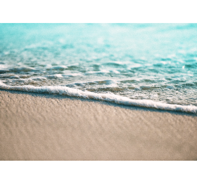 Sea mural gentle water waves - TenStickers