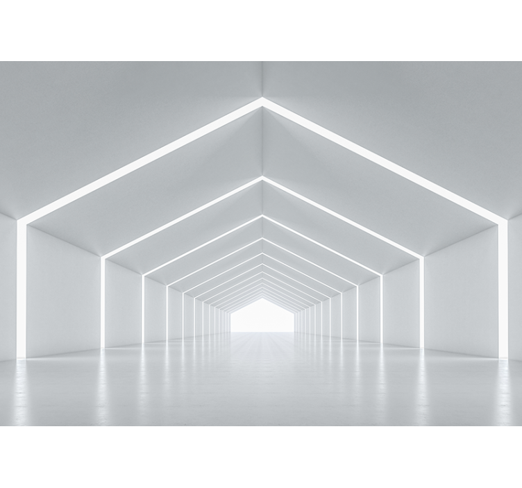 Bright tunes with mirrors 3D Wall Mural - TenStickers