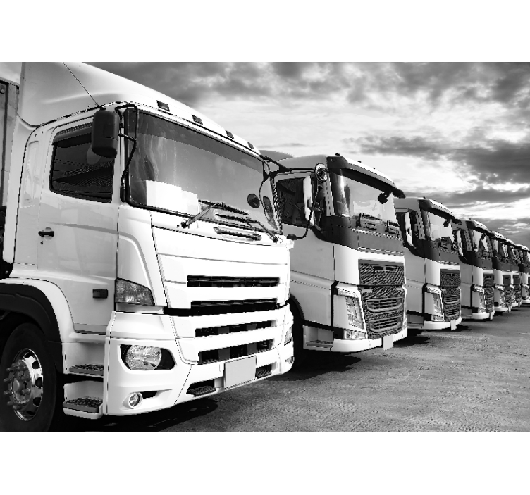 Vehicle mural trucks collection - TenStickers