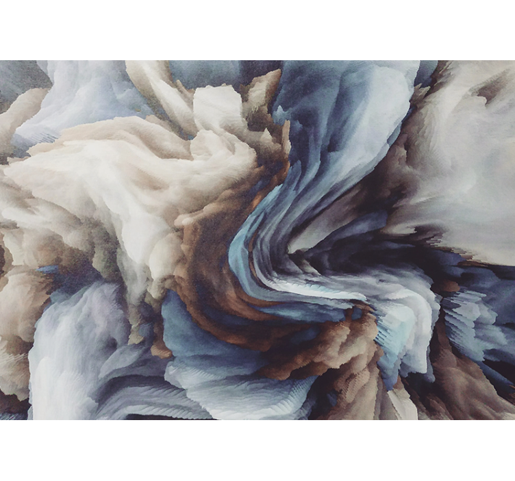 Colorful texture elegant design Wall Mural - TenStickers