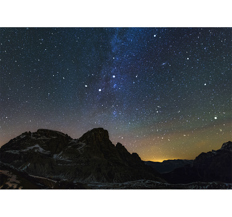 Space mural celestial night sky wonders - TenStickers