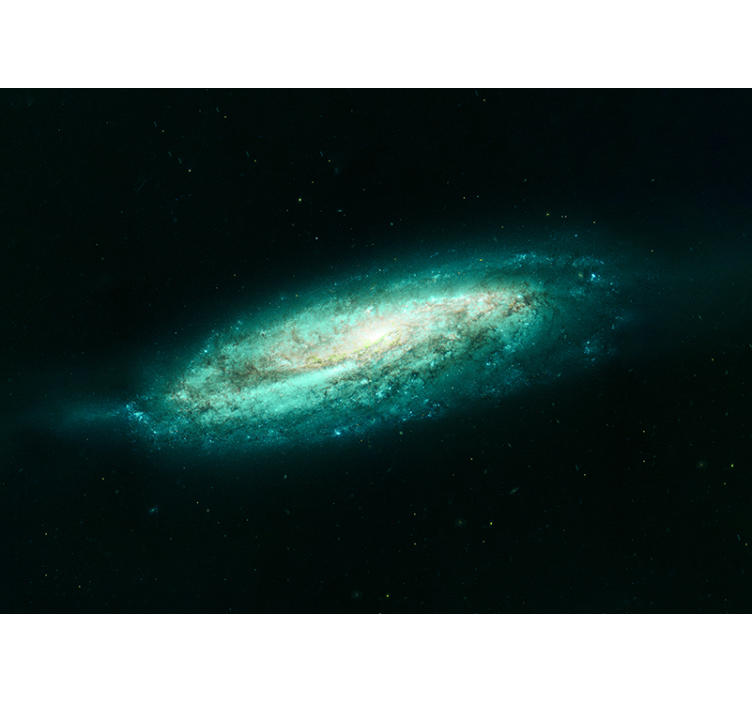 Space mural galactic spiral design - TenStickers