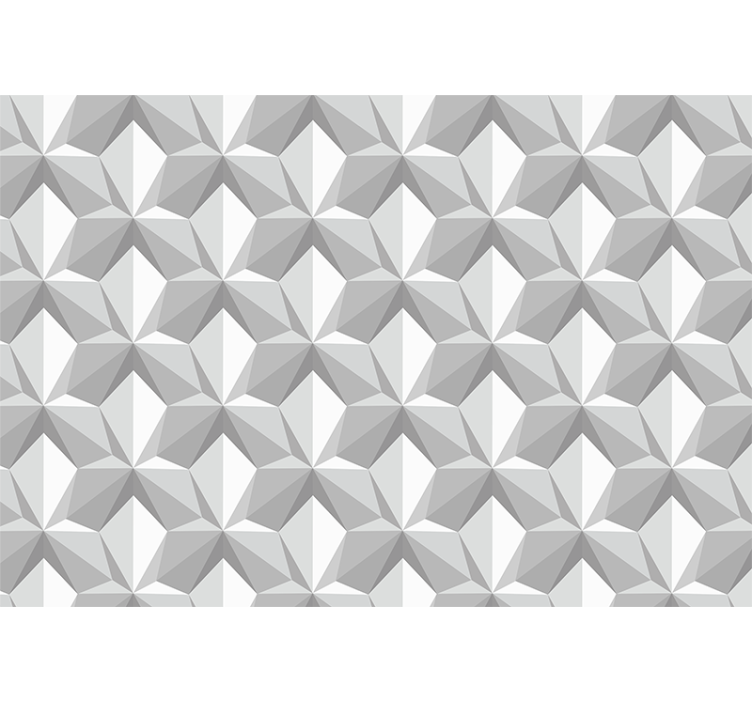 Texture wall mural geometric pattern design - TenStickers