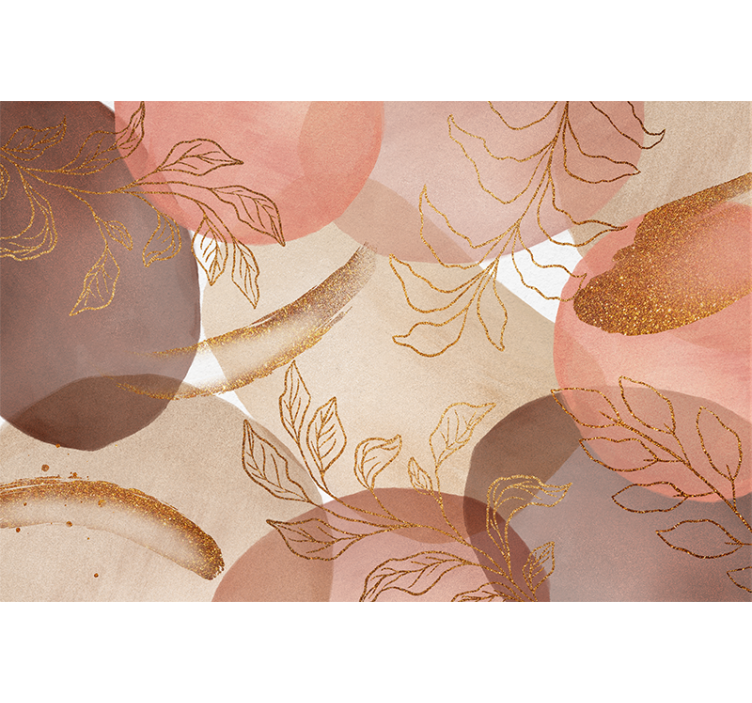 Glamour style abstraction Art Wall Mural - TenStickers