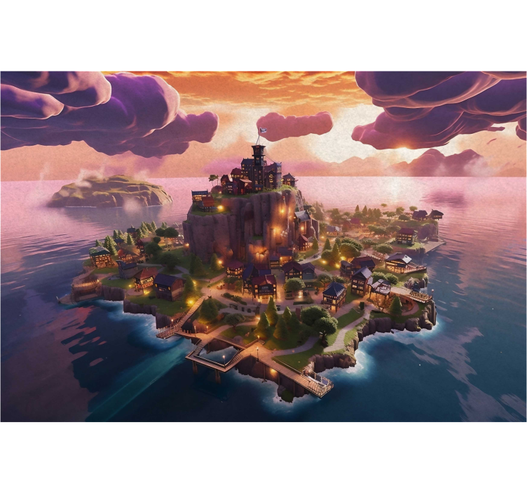 Adventure world Teenage wall mural - TenStickers