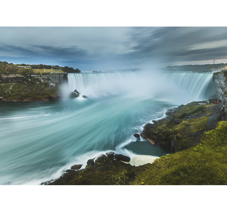 Waterfall mural niagara falls view - TenStickers