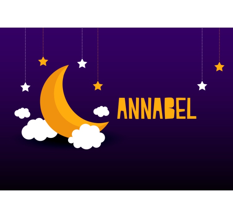 Celestial Bodies and Constellations children wall mural - TenStickers