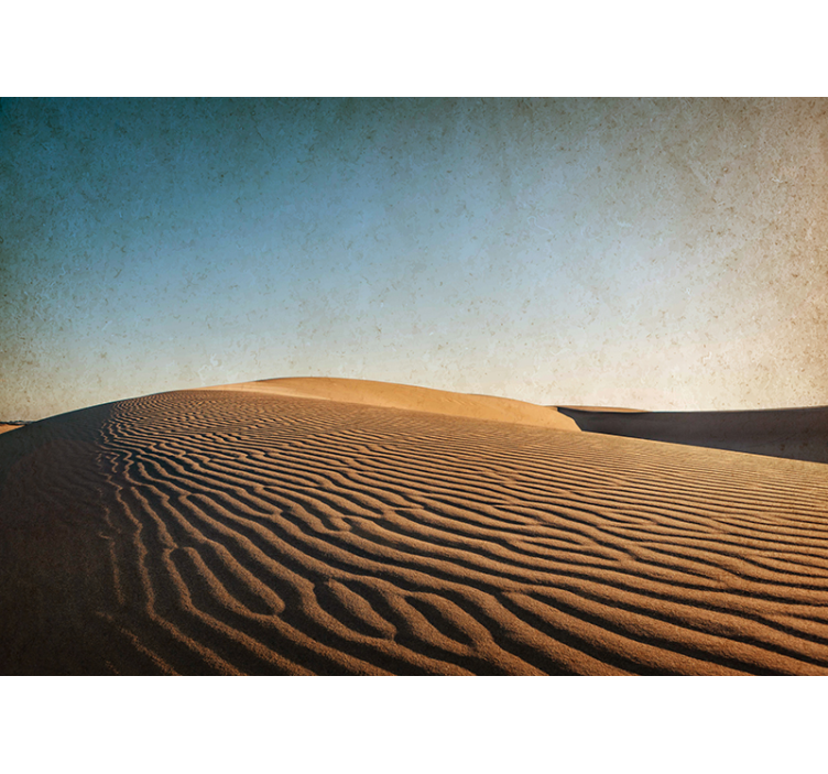 Desert mural sand dune tranquility - TenStickers