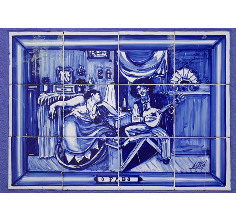 Portuguesa Fado wall mural - TenStickers