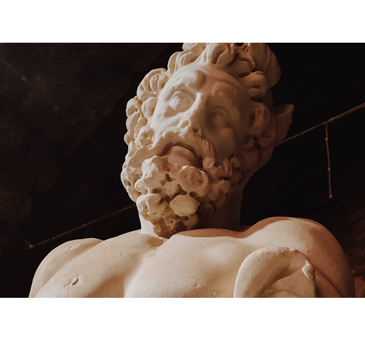 Classic art wall mural classic sculpture detail - TenStickers