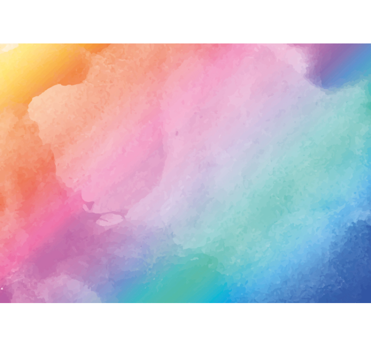 Abstract wall mural lively brush strokes - TenStickers