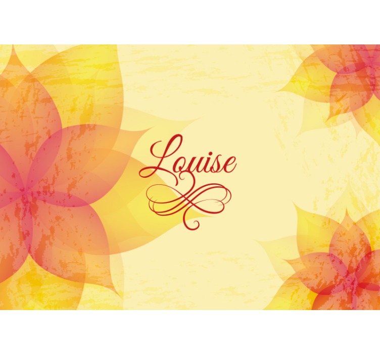 Sophisticated Botanical Arrangement flower mural - TenStickers