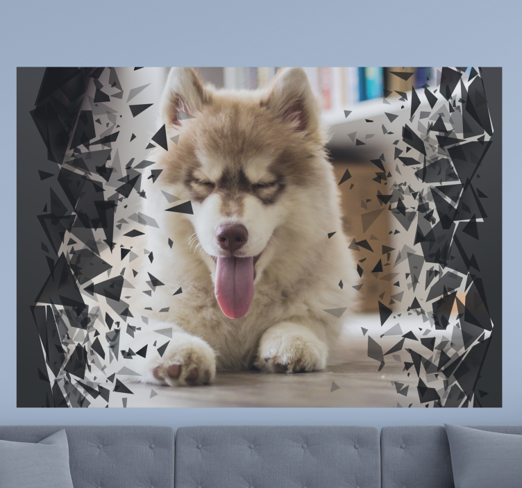 Breackout Portrait animal wall mural - TenStickers