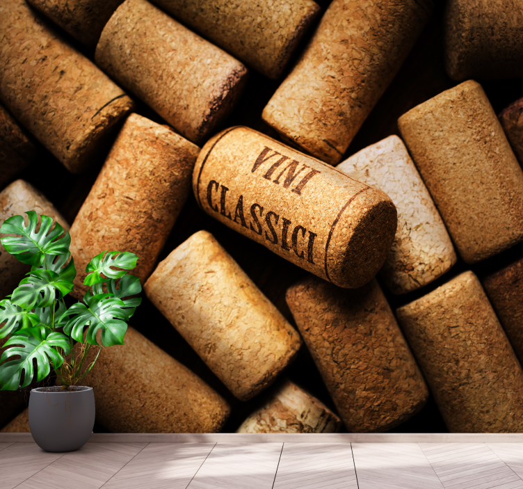 Classic Cork Collection wall mural - TenStickers