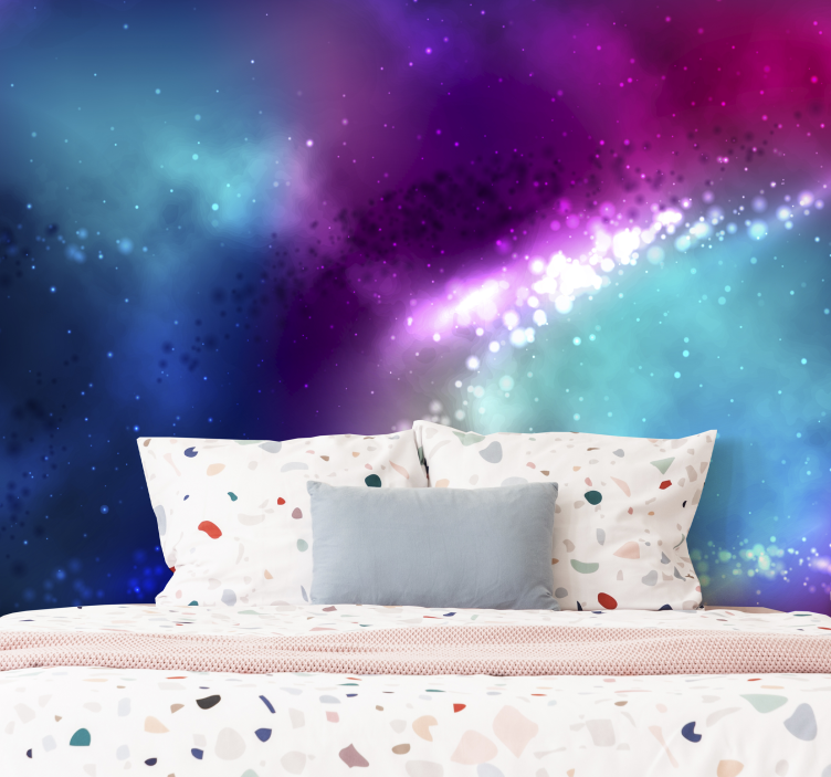 Colorful constellation teenage wall mural - TenStickers