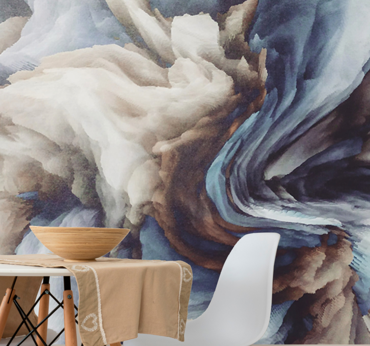 Colorful texture elegant design Wall Mural - TenStickers