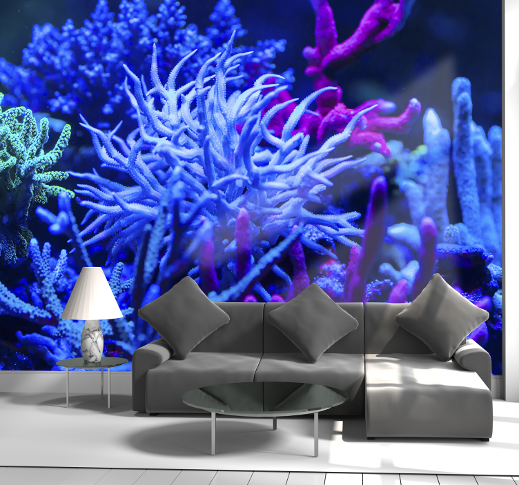 Coral Underwater Harmony sea mural - TenStickers