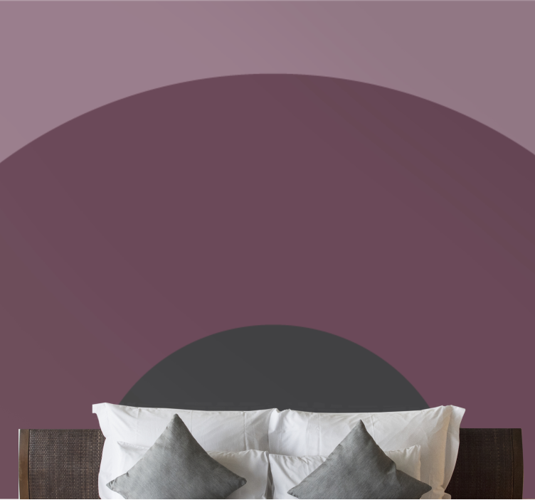 Dark geometric arch Abstract Wall Murals - TenStickers
