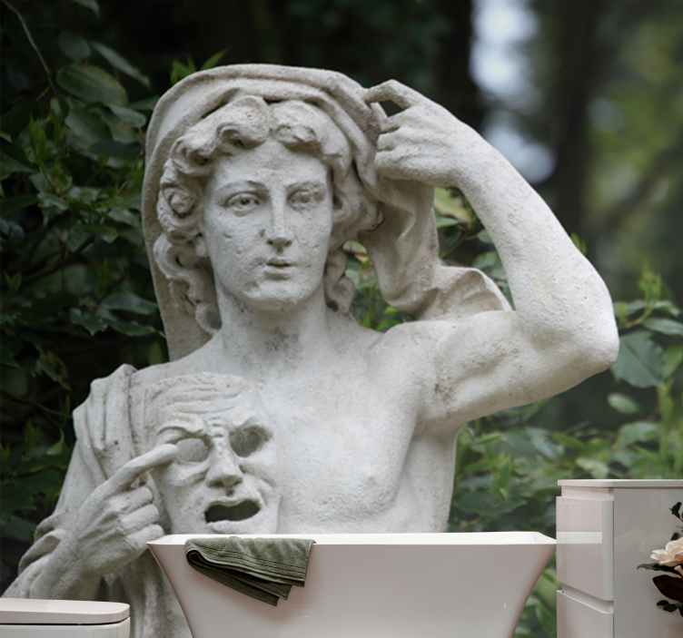 Greek statues aesthetic art Art Wall Mural - TenStickers