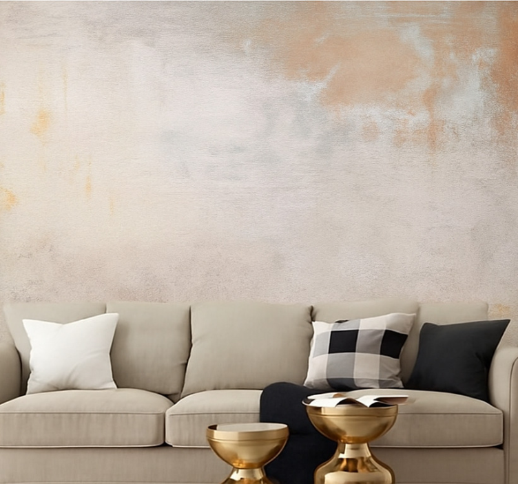Industrial rustic elegance mural for living room - TenStickers