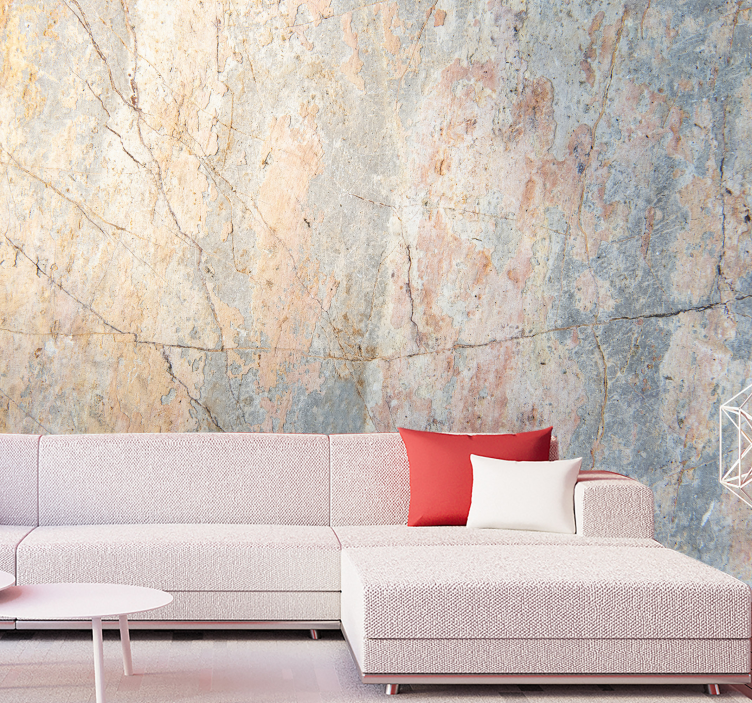 Original Blush Marble Wall Mural wall mural - TenStickers