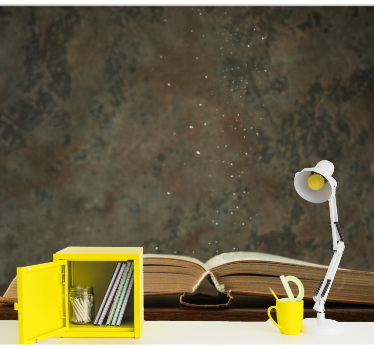 Painting wall mural open book wonder - TenStickers