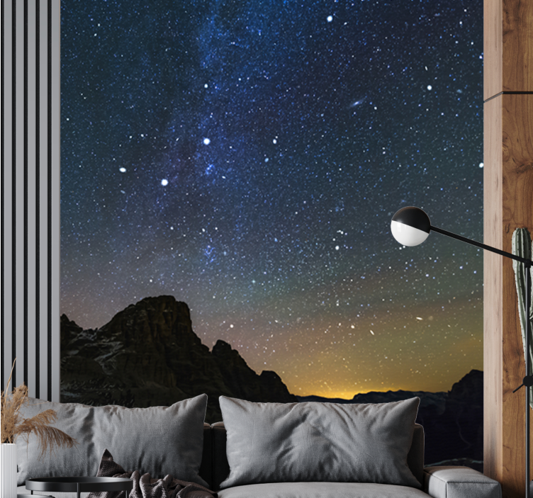 Space mural celestial night sky wonders - TenStickers