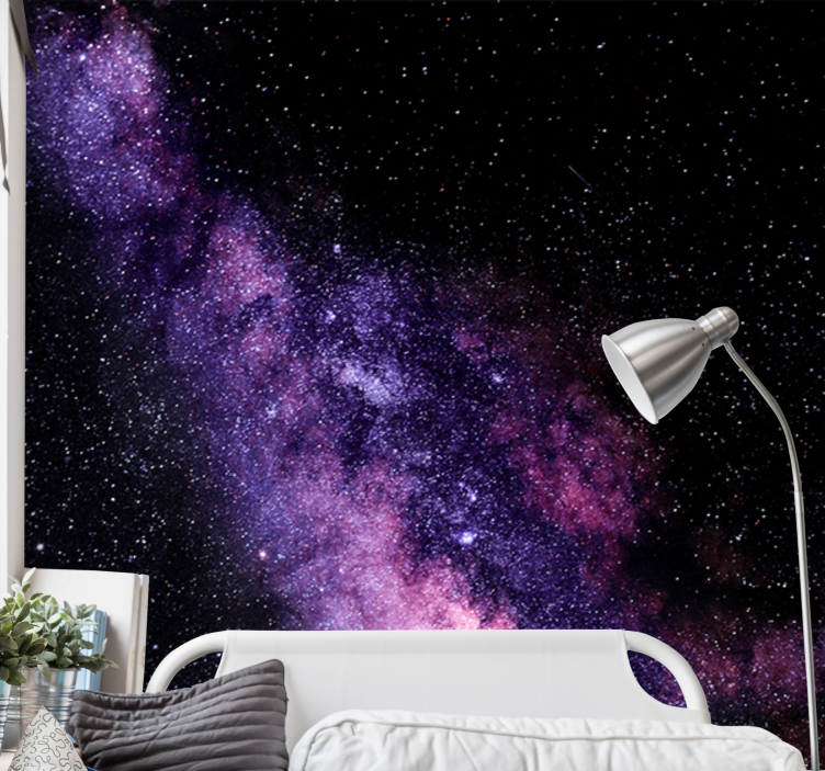 Space mural majestic cosmic view - TenStickers