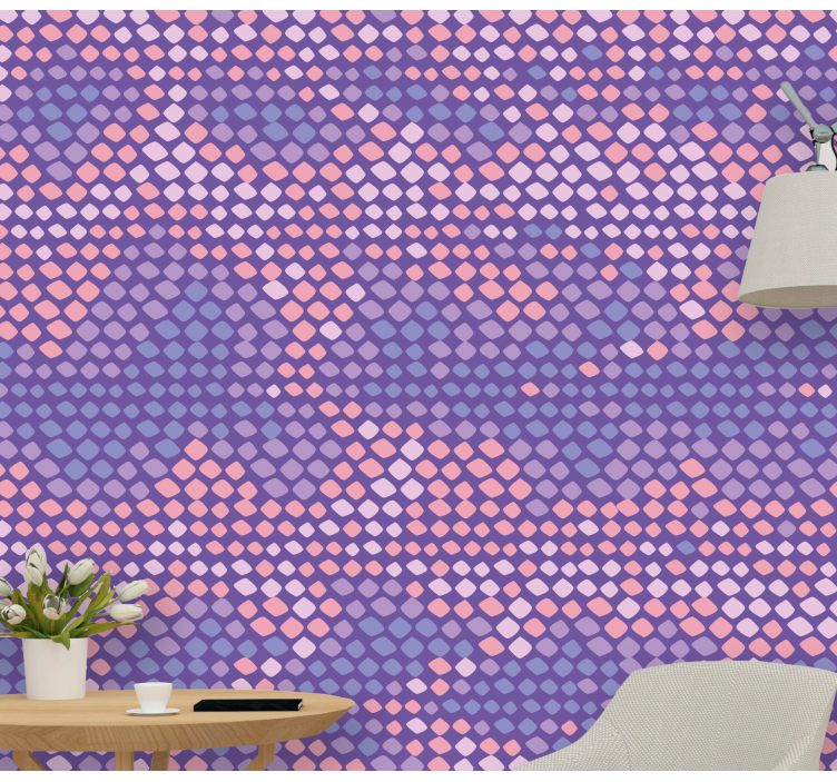 Wall mural textured gem design - TenStickers