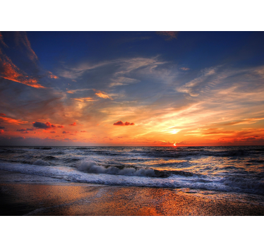 Punta Cana beach sea wall mural - TenStickers