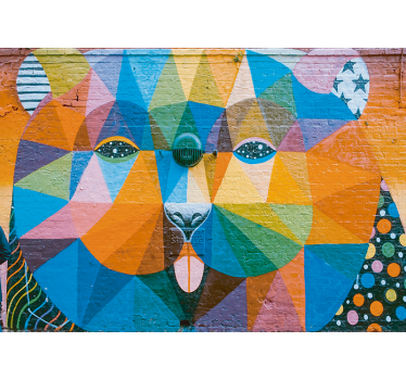 Tribal graffiti Art Wall Mural - TenStickers