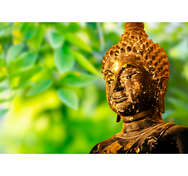 Buddha Face Wall Mural - TenStickers