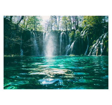 Smooth Waterfall nature murals - TenStickers