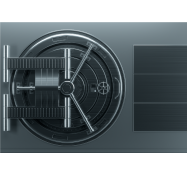 Wall mural business vault wall wraps for office - TenStickers