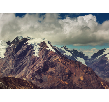 Andes landscape mountain mural - TenStickers