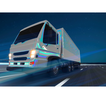 Oversized Truck Motion vehicle mural - TenStickers
