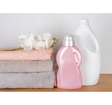 Soft Towels Arrangement bathroom mural - TenStickers